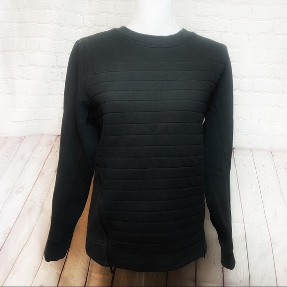 Lululemon Black Pullover sweatshirt w/Side zippers - Picture 10 of 10